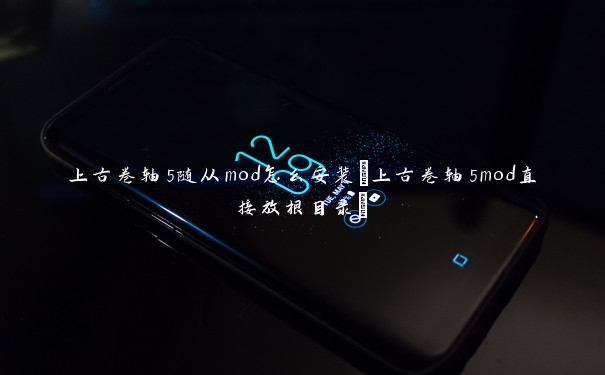上古卷轴5随从mod怎么安装(上古卷轴5mod直接放根目录)