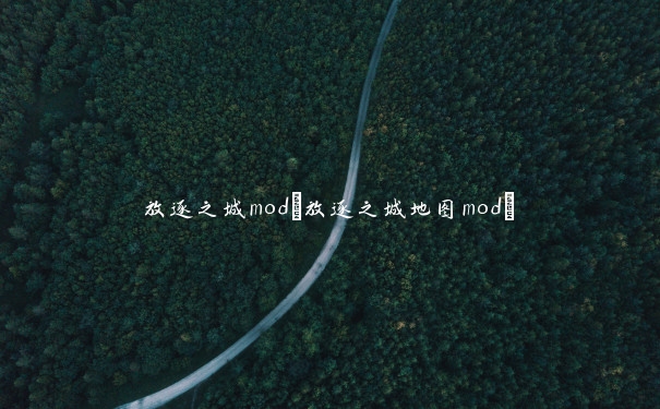 放逐之城mod(放逐之城地图mod)
