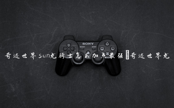奇迹世界sun龙骑士怎么加点最强_奇迹世界龙骑士加点