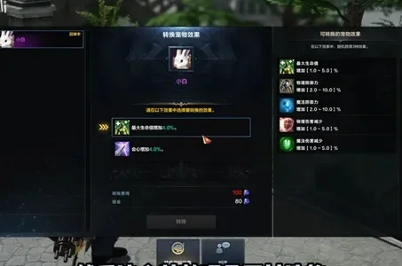 《命运方舟》宠物属性选择与优化指南