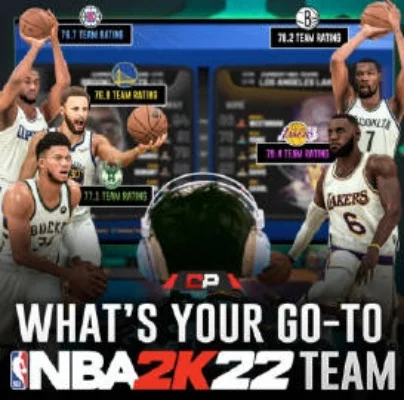 NBA 2K22球队推荐：篮网湖人雄鹿勇士凯尔特人，球星领衔，实力解析