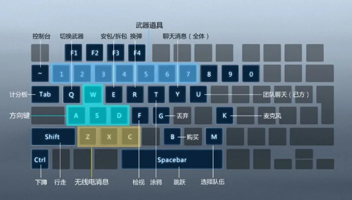 CS：GO键盘操作技巧：移动、视角、武器控制全解析