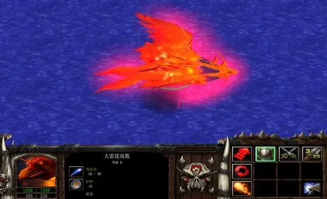 魔兽争霸火凤凰：空中霸主模型技能解析