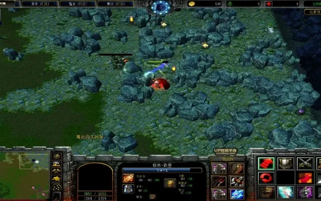 魔兽争霸RPG小精灵寻找技巧：地图观察与单位巡逻策略