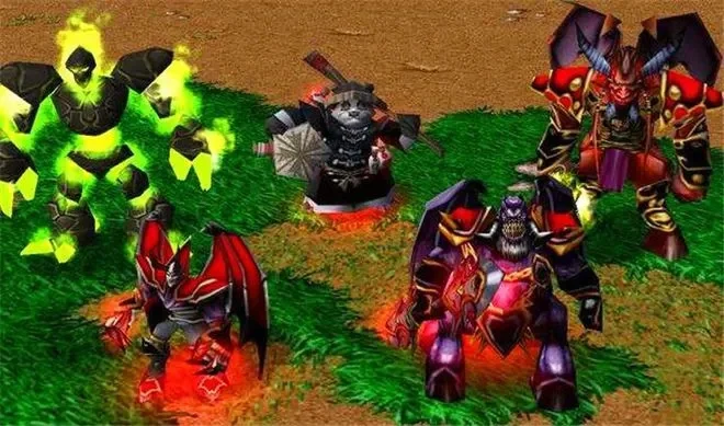 魔兽争霸种族变更攻略：附魔变身技能，60／40／20分钟选择