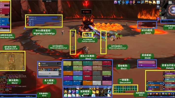 魔兽世界界面分享-魔兽界面布局优化